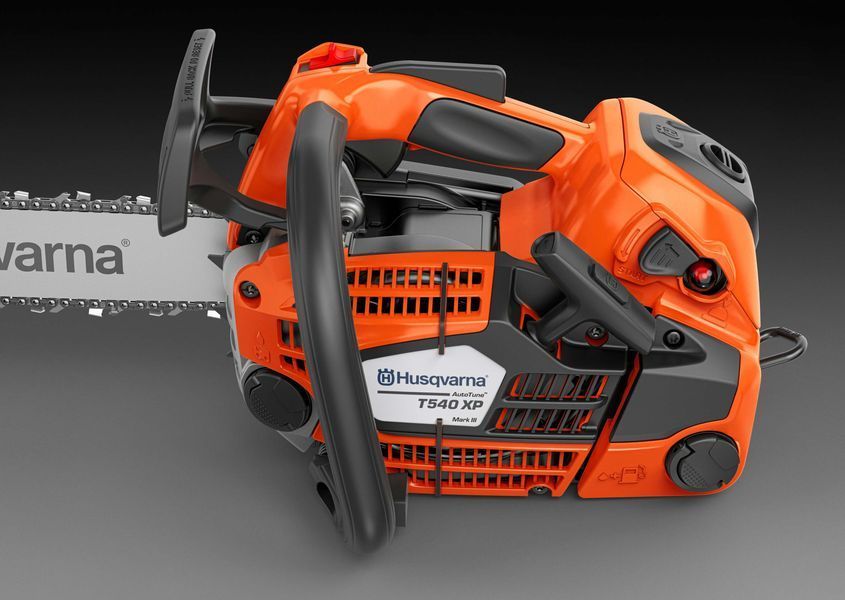 Бензопила Husqvarna T540XP III (970793214) &mdash; Профессиональная Пила С Верхней Рукояткой, Шина 35 См, Мощность 2.6 Л.С., Цепь 52 Звена