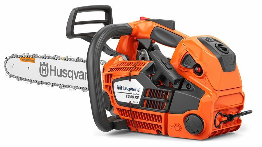 Бензопила Husqvarna T540XP III (970793214) &mdash; Профессиональная Пила С Верхней Рукояткой, Шина 35 См, Мощность 2.6 Л.С., Цепь 52 Звена