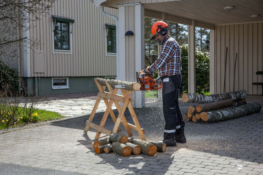 Бензопила Husqvarna 120 Mark II (9678619-03) &mdash; Ланцюгова Пила 38.2 См&sup3;, Шина 35 См, 1.9 К.С., Офіційна Гарантія