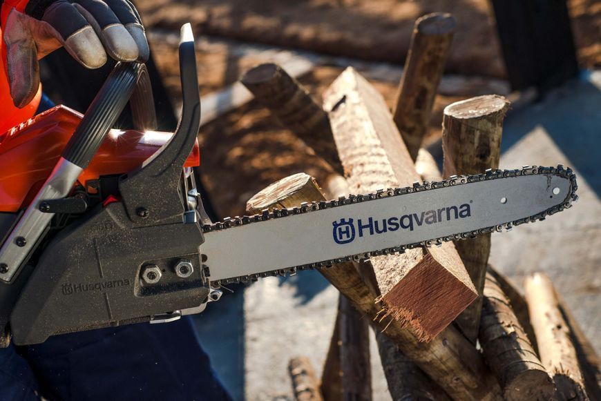 Бензопила Husqvarna 120 Mark II (9678619-03) &mdash; Ланцюгова Пила 38.2 См&sup3;, Шина 35 См, 1.9 К.С., Офіційна Гарантія